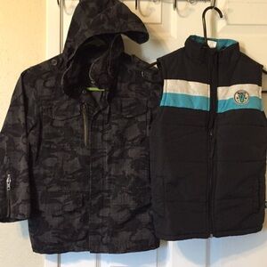 Set boys H&M jacket and Vest Kid Z One size 7